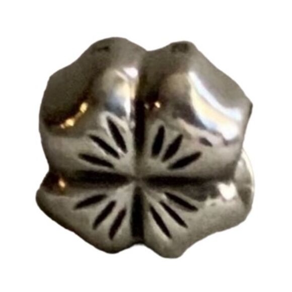 Authentic PANDORA Sterling Silver Four Leaf Clover Charm Bead 790157 ALE 925 - Picture 2 of 5